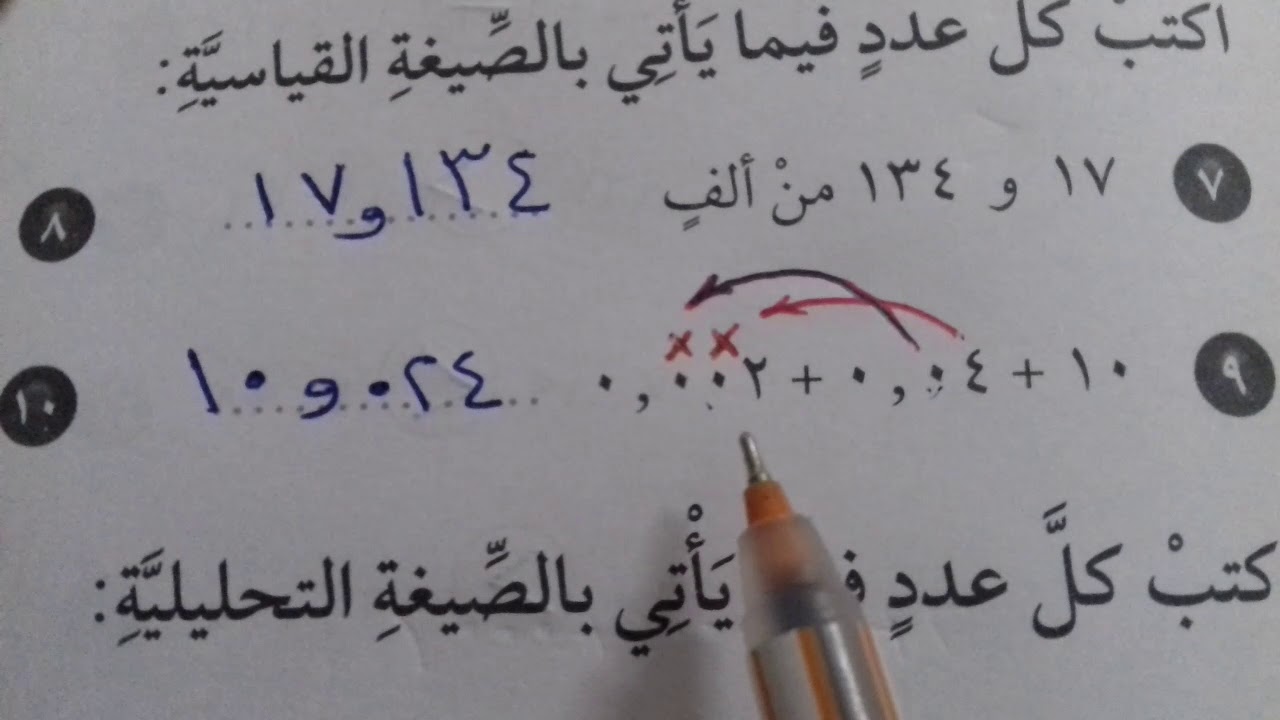 القيمة المنزلية ضمن اجزاء الالف 12123 10