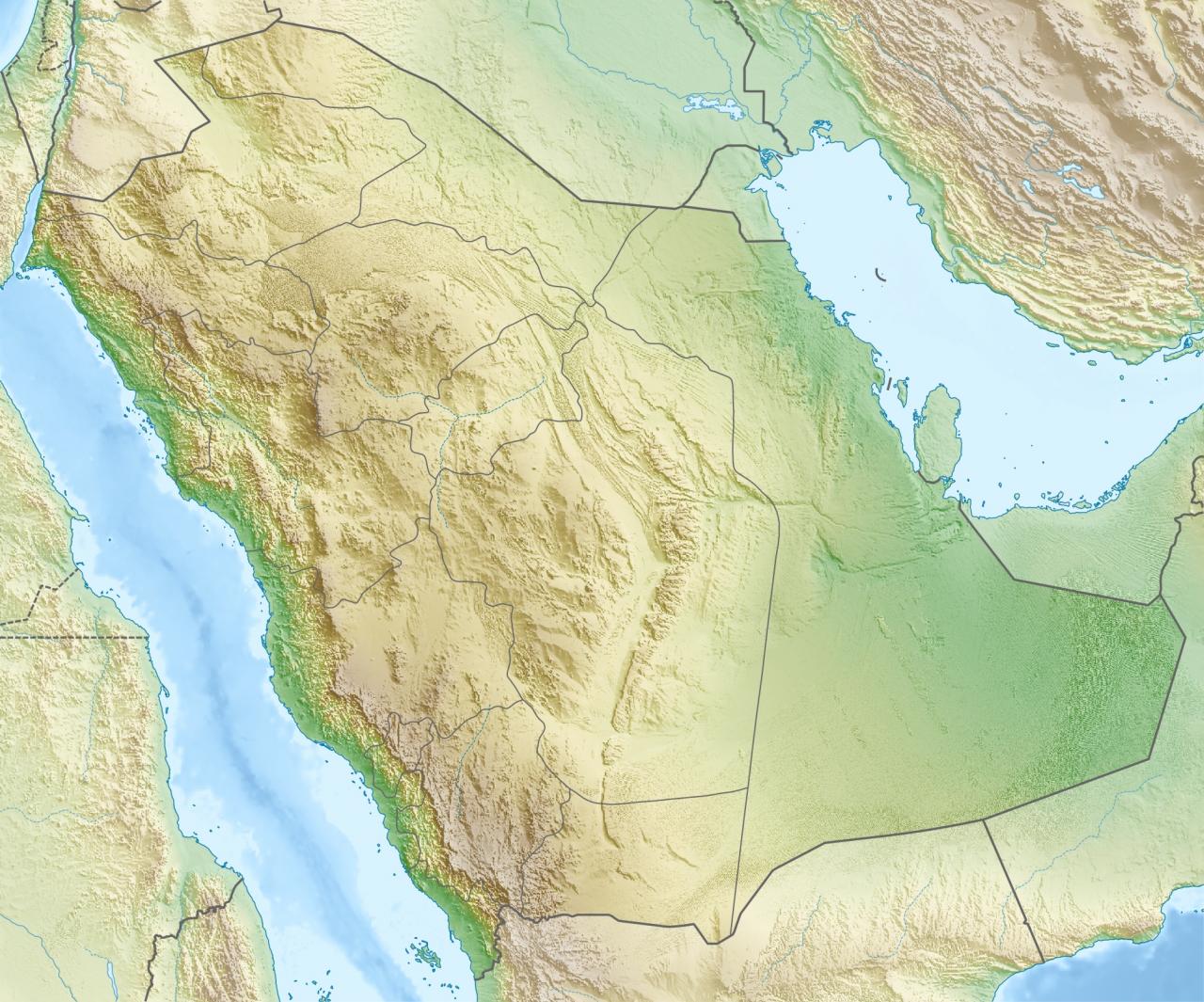 خريطة جنوب السعودية 12092 1