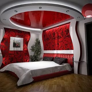 6061 6 تصاميم غرف نوم - اجمل الديكورات المميزة لغرف النوم المودرن زهرة السوسن