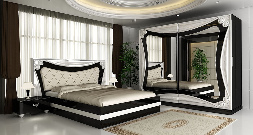 6061 8 تصاميم غرف نوم - اجمل الديكورات المميزة لغرف النوم المودرن زهرة السوسن