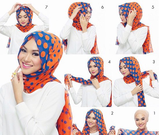 11761 4 ستايلات حجاب جديدة - لفات طرح سهلة ثريا