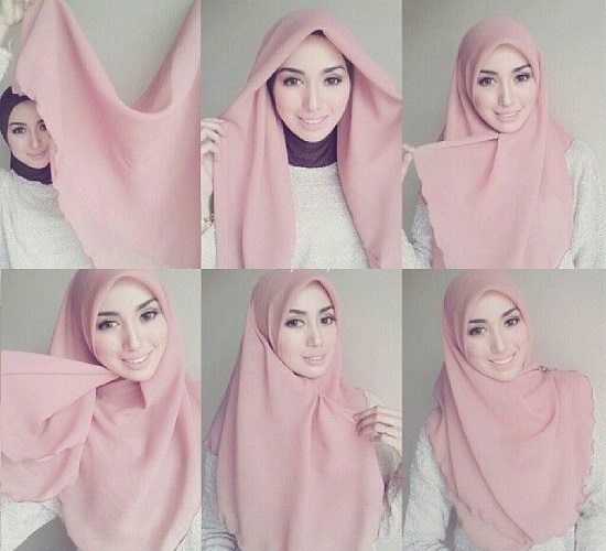 11761 6 ستايلات حجاب جديدة - لفات طرح سهلة ثريا