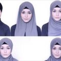 12061 13 لفات طرح جديدة - صور لف الحجاب فاتحة مامون